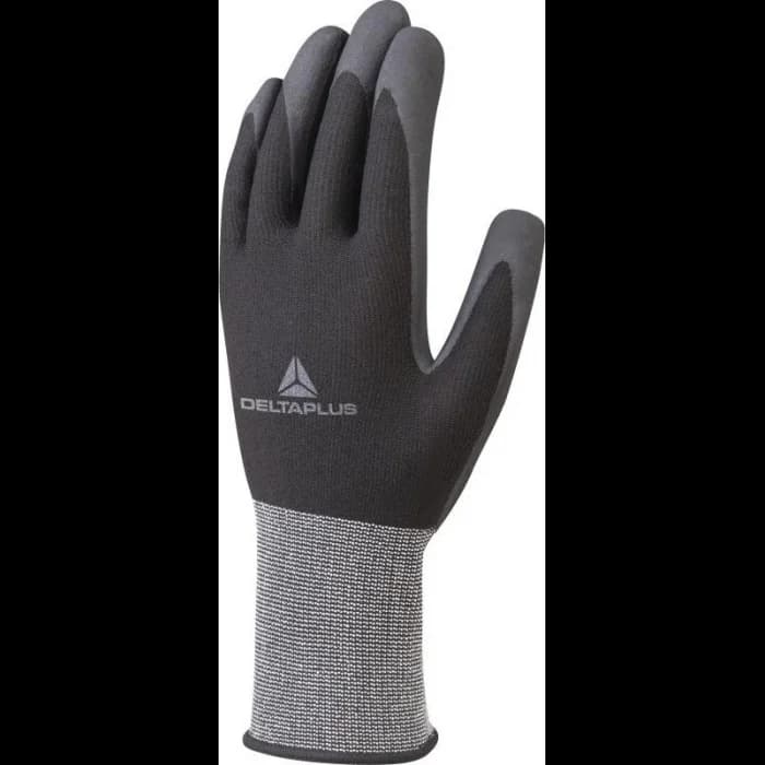 Delta Plus Polyester Spandex Örme Nitril Kaplı Işçi Eldiveni - KIEKKD İş Elbiseleri