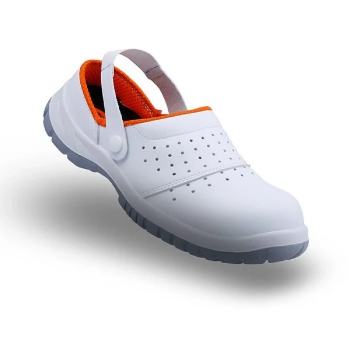 Mekap Slipper 210 01 Beyaz S1 SRC Terlik Çelik Burunlu