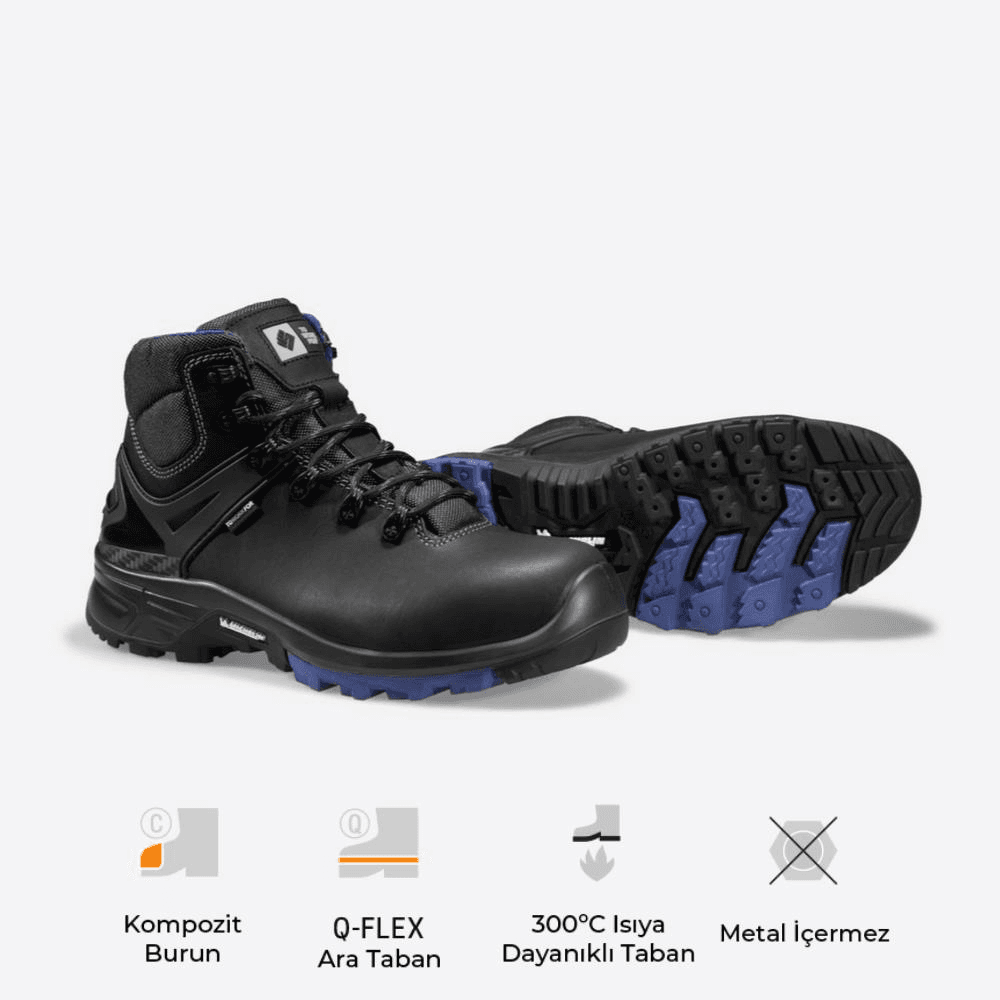 Toworkfor Wheels S3 | SRC | HRO Soles By Michelin Koruyucu Koruyucu İş Botu