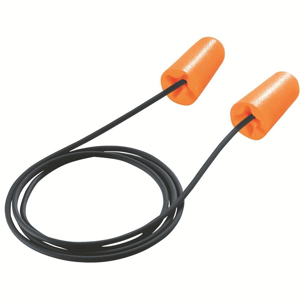 uvex x-fit XL tek kullanımlık işitme koruyucu kulak tıkaçları, kordonlu 100 çift