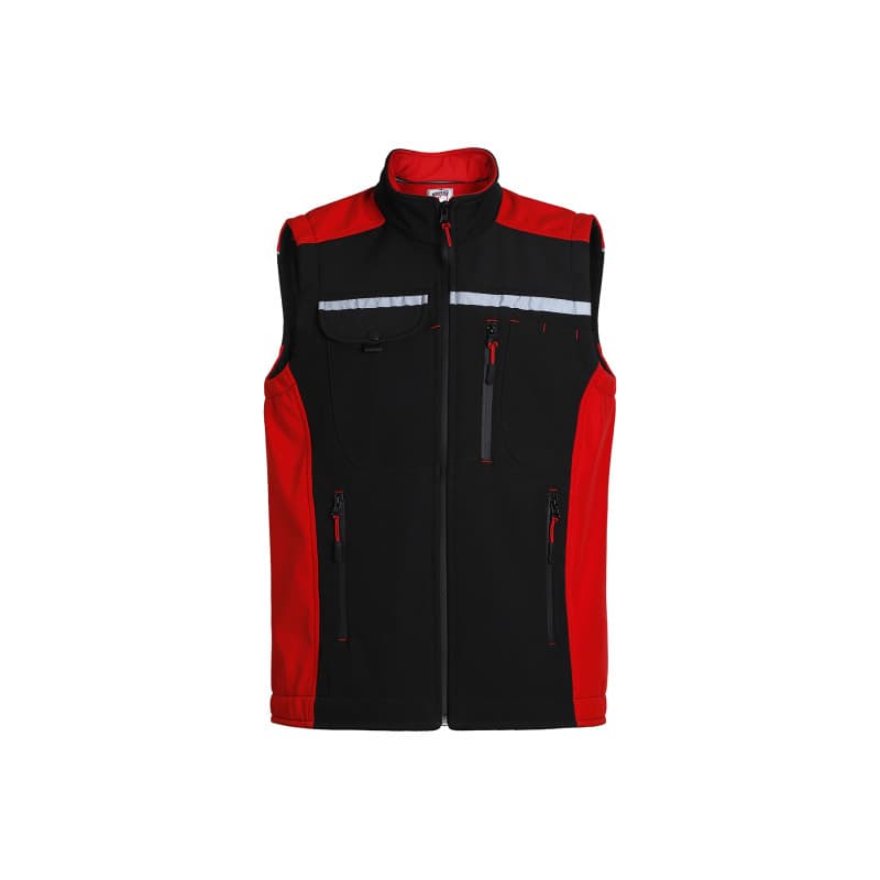 Wolfstar Softshell Yelek Kırmızı-Siyah - Softshell Yelek Kırmızı-Siyah - Softshell Yelek
